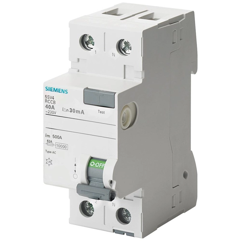Interruptor diferencial2P 25A 30ma Tipo A